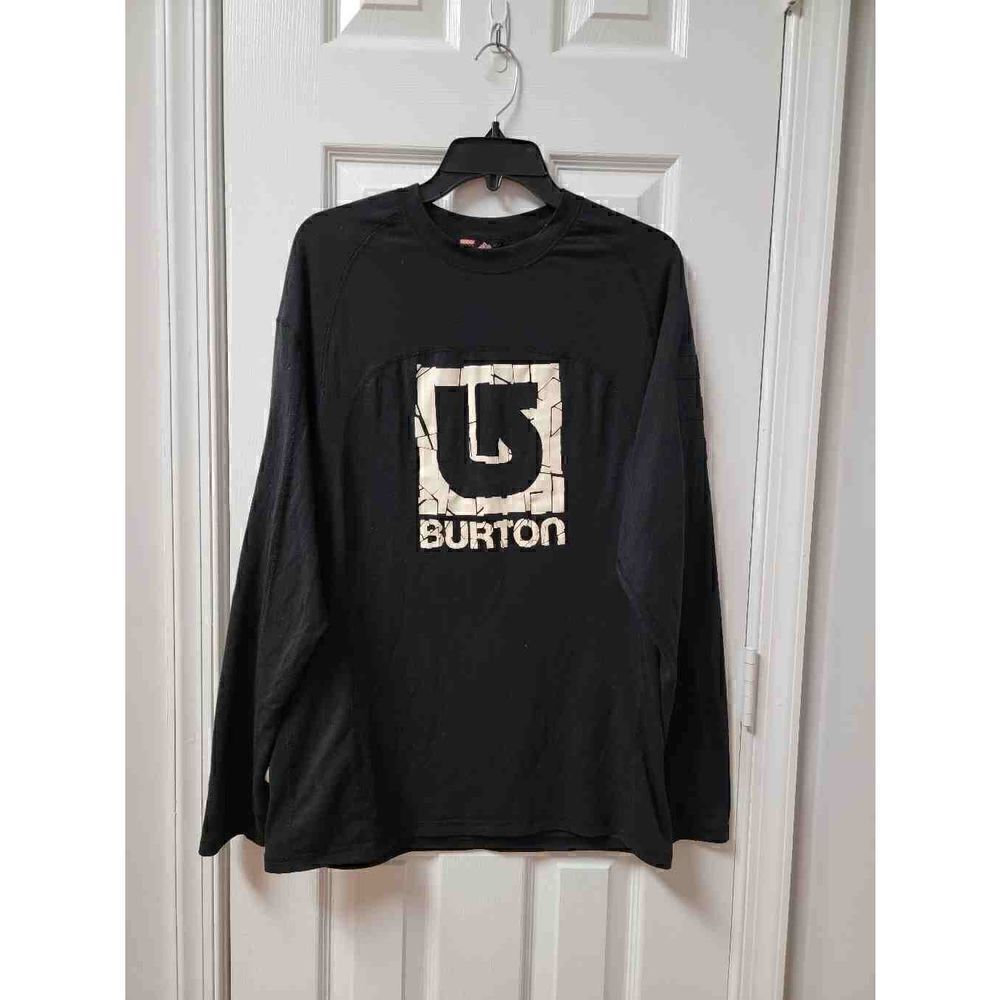 Burton Long Sleeve Black T-shirt M